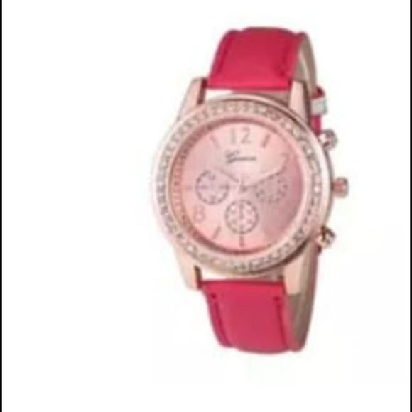 New Brand Women Watches Quartz Watch Geneva Rhines - Picture 1 of 1